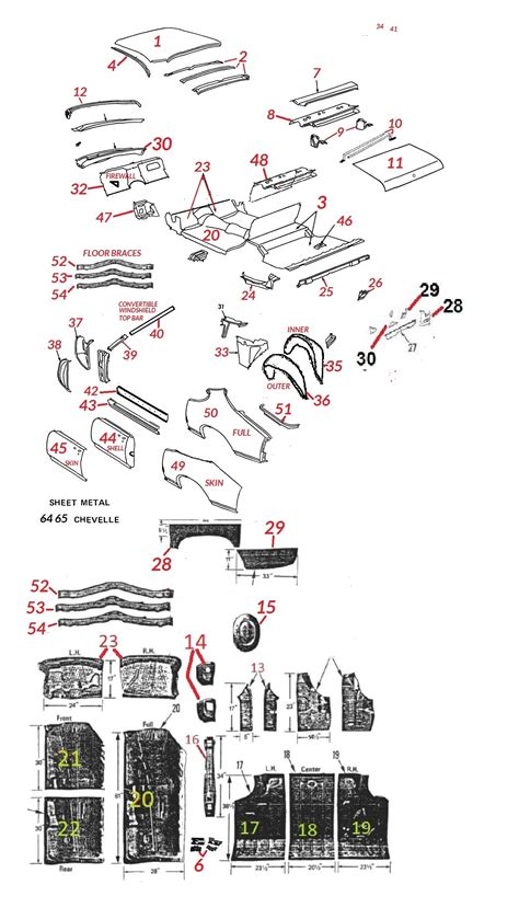 1965 chevelle sheet metal|1965 chevelle malibu parts.